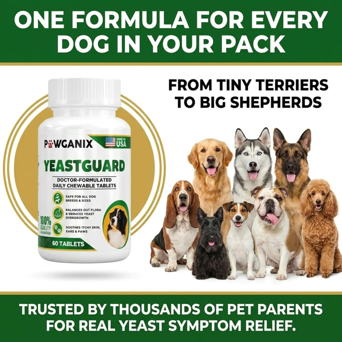 YeastGuard benefits